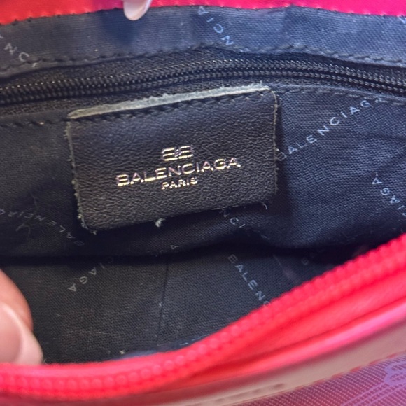Balenciaga RARE 90s Pink Shoulder Bag EUC - Picture 15 of 15